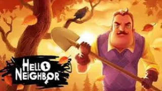 Playing hello neighbour #gaming
