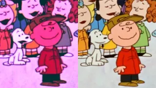 A Charlie Brown Christmas - Original print vs. revised version