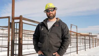 This Cowboy Built 12,000' Of Fence Without String