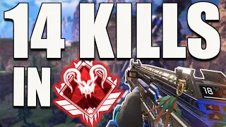 Dropping Casual 14 kill game in Pred Lobby With Genburten and Rpr | Apex Legends Mande