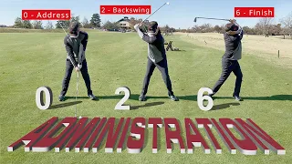 Single Plane Golf Swing - Position 0-2-6 and Sequence Practice (Part 5)