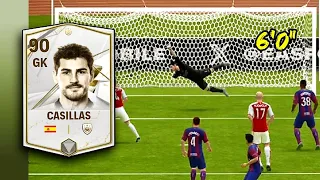 90 CASILLAS - THE LEGEND'S REVIEW || FIFA MOBILE GAMEPLAY ⚽