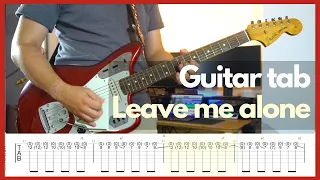 New Order - Leave Me Alone (Guitar tabs)