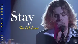 [Lyrics] Stay - The Kid Laroi live in Jimmy Kimmel