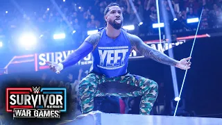 All the explosive entrances for the Men’s WarGames Match: Survivor Series: WarGames 2023 highlights