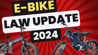 E-BIKE LAW UPDATE 2024 // UK // SURRON