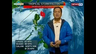 SONA: May mga pag-ulan pa rin sa Luzon dahil sa Bagyong Falcon at Habagat; LPA, binabantayan rin
