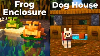 3 Simple Pet Houses in Minecraft #6