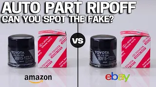 You are buying FAKE Toyota & Lexus Parts & DON'T KNOW IT