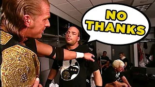 10 Wrestlers Who Turned Down Triple H