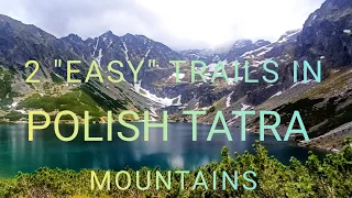 "Easy" hikes in POLISH TATRAS from ZAKOPANE | KOPIENEC WIELKI | GASIENICOWA VALLEY