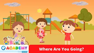 Greetings 4 | Where Are You Going? | Songs for Kids | Learn English | Kindergarten | Preschool