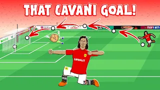 🤩EDINSON CAVANI LOB!🤩 (Man Utd vs Fulham, Edinson Cavani Goal Highlights)