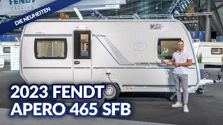 NEU bei Fendt: 2023 Fendt Apero 465 SFB! | Caravan | Camperland Bong