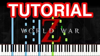 Muse - Isolated System (World War Z Theme) | Piano Tutorial (Synthesia)