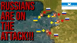 Russians Successfully Advance Towards Seversk | Ukrainian Attacks Become More And More Desperate!