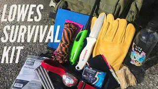 Survival Kit From Lowes? Yup! Prepare For An Emergency While Hiking, Hunting - Share Your Thoughts