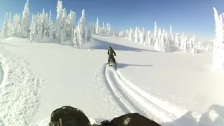 Riding blue river pow!!