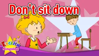 [Imperative sentence] Don't sit down - Exciting song - Sing along