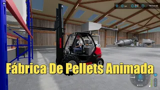 Fábrica De Pellets De Virutas Animada  / Wood Pellet Factory  / FS22