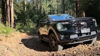 2022 Ford Everest Sport forest track
