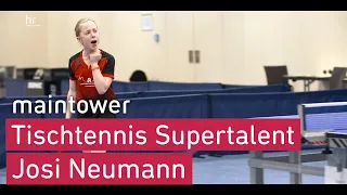 Mit 12 in die Bundesliga Tischtennis-Talent Josi | maintower