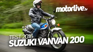 SUZUKI VAN VAN 200 | TEST 2016