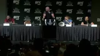 Conor mcgregor and nate Diaz clash!!!