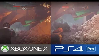 DESTINY 2 - PS4 PRO vs XBOX ONE X Graphics Comparison