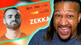 Reaction to Zekka 🇪🇸 I GRAND BEATBOX BATTLE 2021: WORLD LEAGUE I Solo Elimination