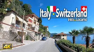 Driving from Intra, Italy 🇮🇹 to Locarno, Switzerland 🇨🇭 along the Lago Maggiore