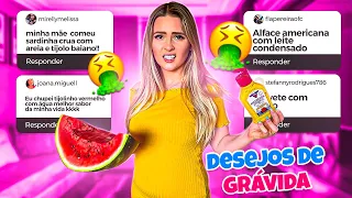 Provando DESEJOS de gravidez DIFERENTÕES 🤰👶🏼