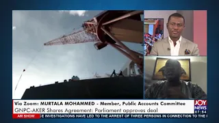 GNPC-AKER Shares Agreement: Parliament approves deal - AM Show on Joy News (10-8-21)