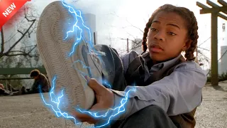 A Boy finds a pair of Magic Shoes, struck by lightning that Renders him with Superb basketball.