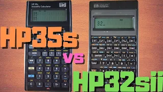 HP35s vs HP32sii
