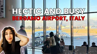 Milan Bergamo Airport Review | Italy International Airport Walk through of Departures | Duty Free