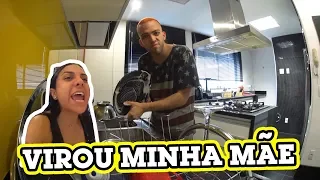 DANI VIROU MINHA MÃE POR UM DIA!