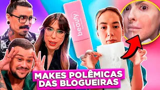 A BASE DA VIRGINIA E OUTRAS MAKES POLÊMICAS DE BLOGUEIRAS ft. @AdamMitch | Diva Depressão