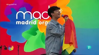 Levi Díaz (🇪🇦 JESC 2021) - Reír (Madrid Orgullo 🏳️‍🌈, 10/07/2022)