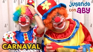 Especial Carnaval. Nos vestimos de PAYASO y nos pintamos la cara