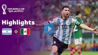 argentina vs mexico 2-0 | All Goals & Highlights world cup qatar 2022.