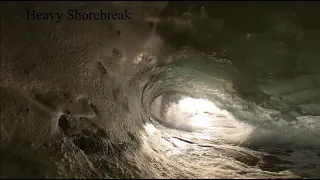 Heavy Shorebreak at The Wedge POV | Sunset Session | May 2nd 2021