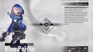 [Arknights] Paradox Simulation : Blue Poison