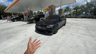 AMG GT 53 POV DRIVE IN MIAMI!!!!