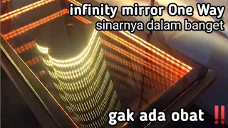 Baru tau, cara bikin ilusi infinity mirror 2 warna untuk table coffee