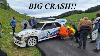 12° Valsugana Historic Rally 2024 - Big Crash & Show!