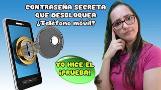 O código secreto para desbloquear la pantalla de cualquier celular!  PROBAMOS