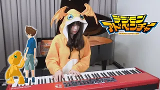 Digimon Adventure OP「Butter-Fly」Lyrical Version | Ru's Piano Cover