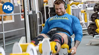 Chris Bumstead's Leg Workout | Quads & Calves w/ Cbum