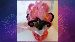 Вязание красивого цветка ИРИС крючком 1ЧАСТЬ ВИДЕО/Knitting a beautiful IRIS flower 1partofthevideo.